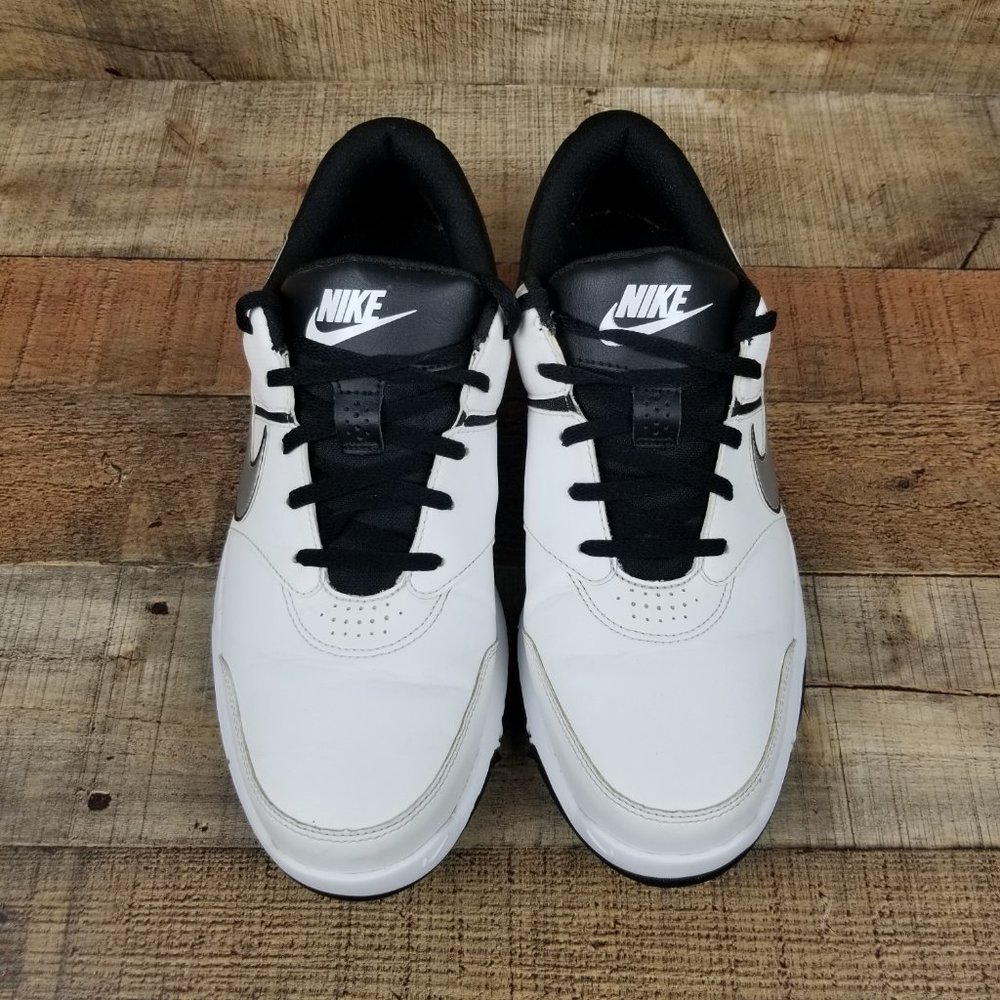 Nike Durasport 4 Men Sz 10 Wide White Black Golf Shoe Low Athletic 844550-100 - Picture 7 of 9